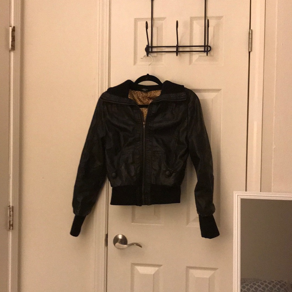 Rue 21 m vegan leather jacket